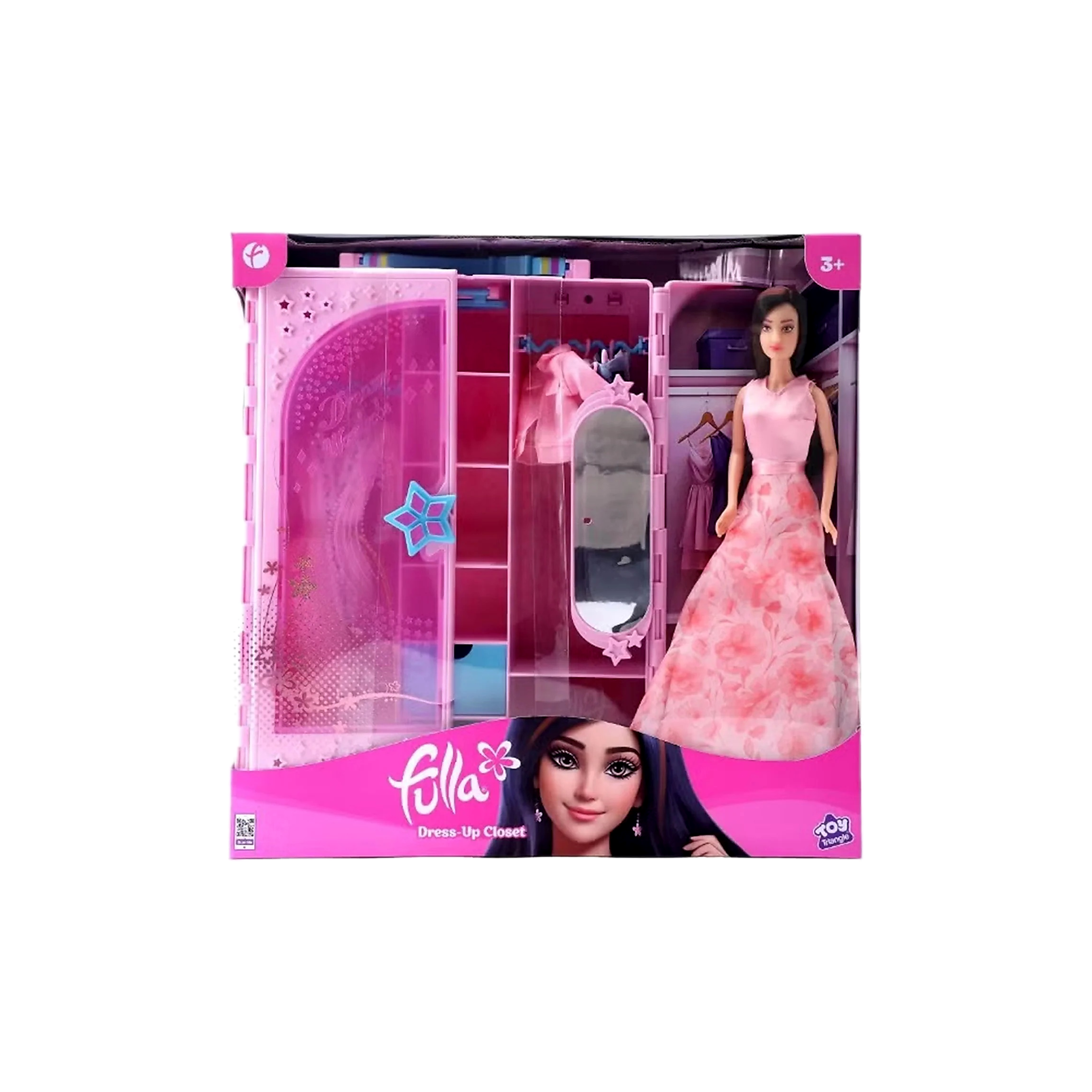 Fulla Doll with Dress-Up Closet FUL-698118