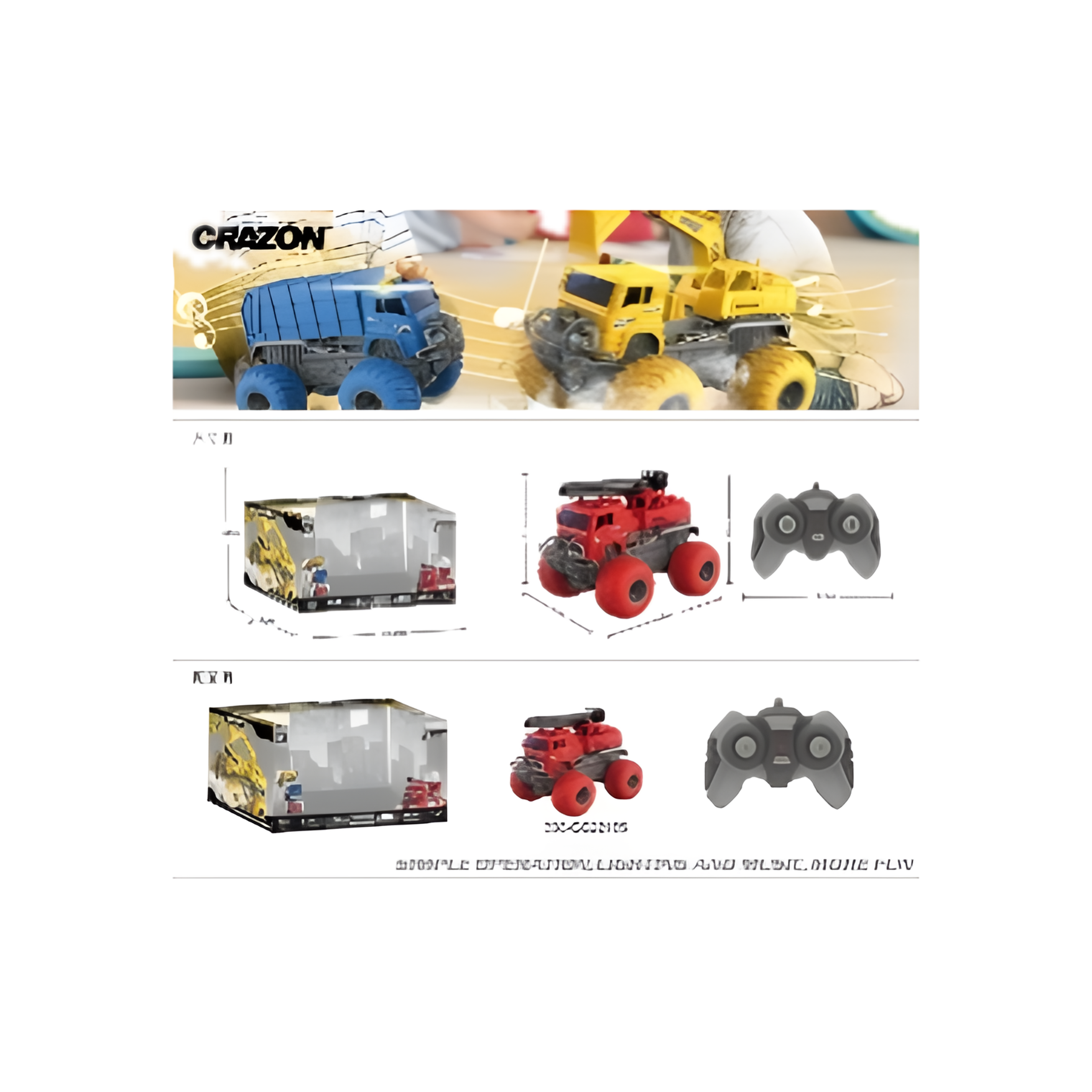 سيارة هندسية تحكم عن بعد 3-GC22165