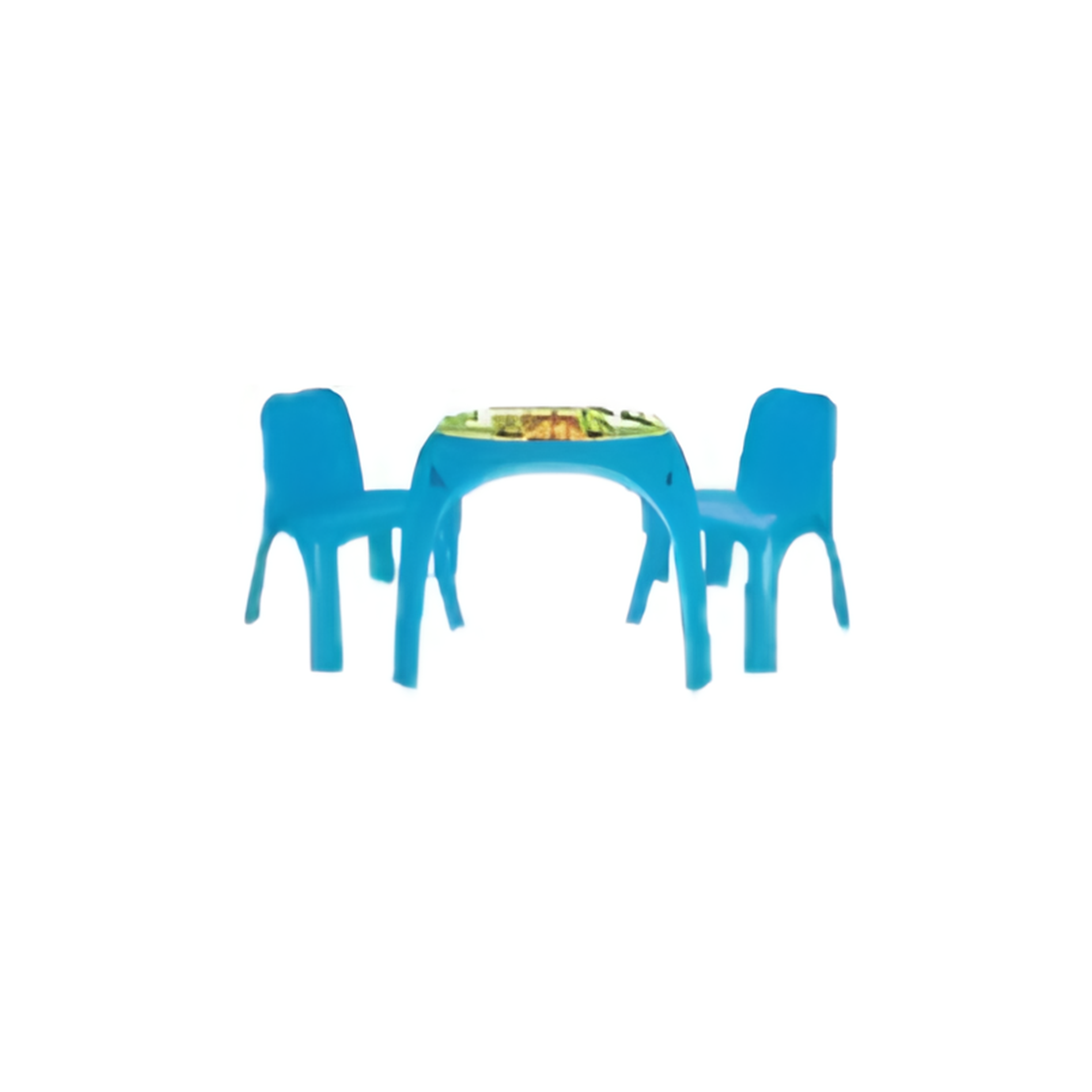 King Study Table w Two Chairs