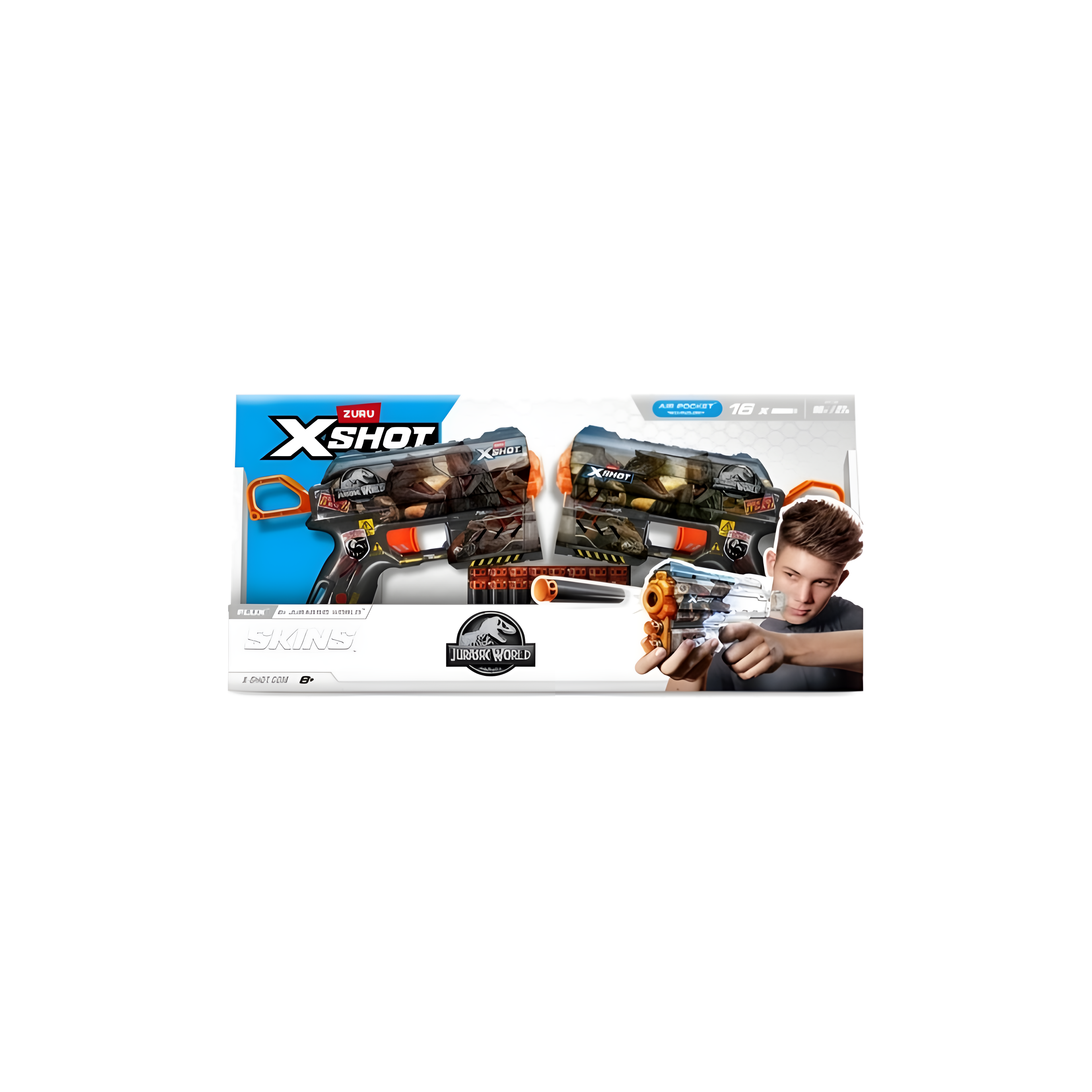 X-Shot Skins Jurassic Flux Combo 2pk