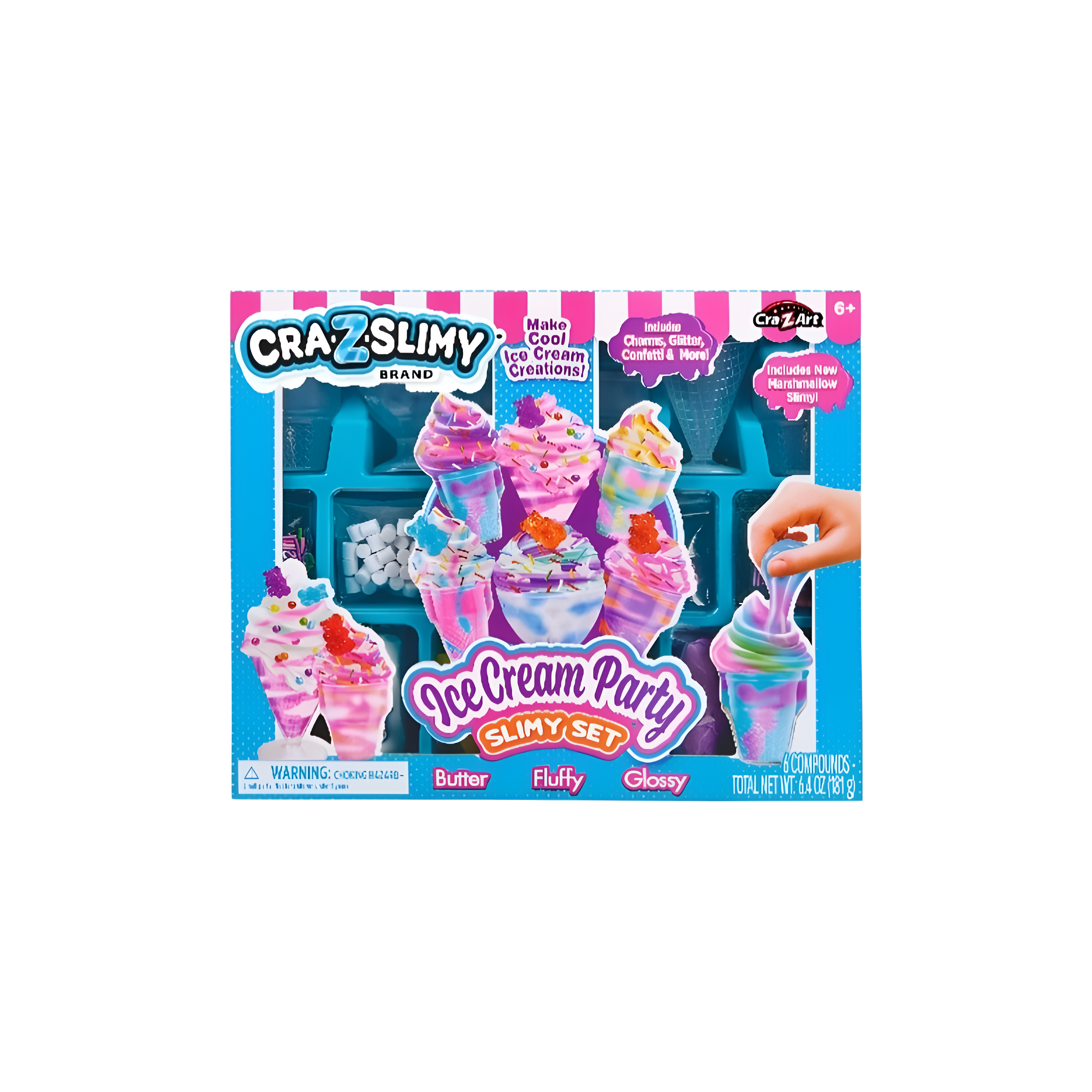 CraZSlimy Ice Cream Party Slime Set
