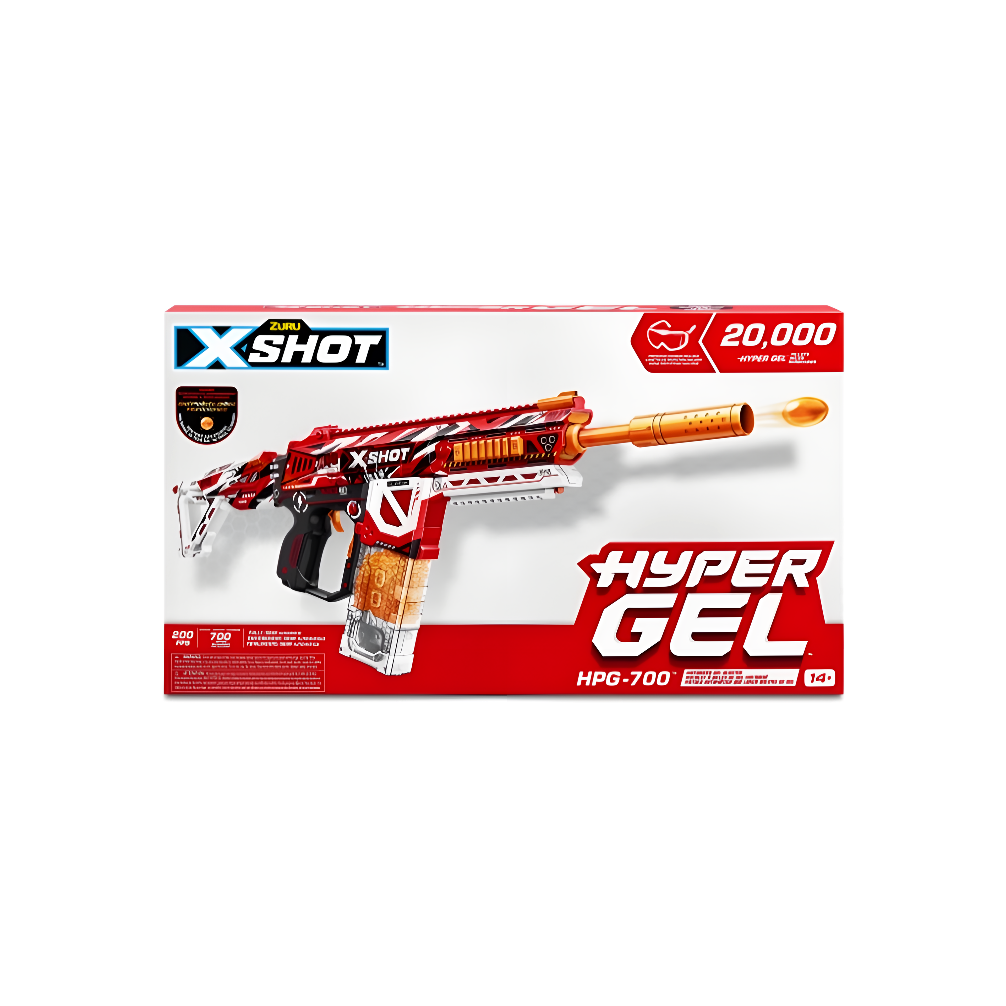 X-Shot Hyper Gel Large Blaster 20000Gellets XS-36620